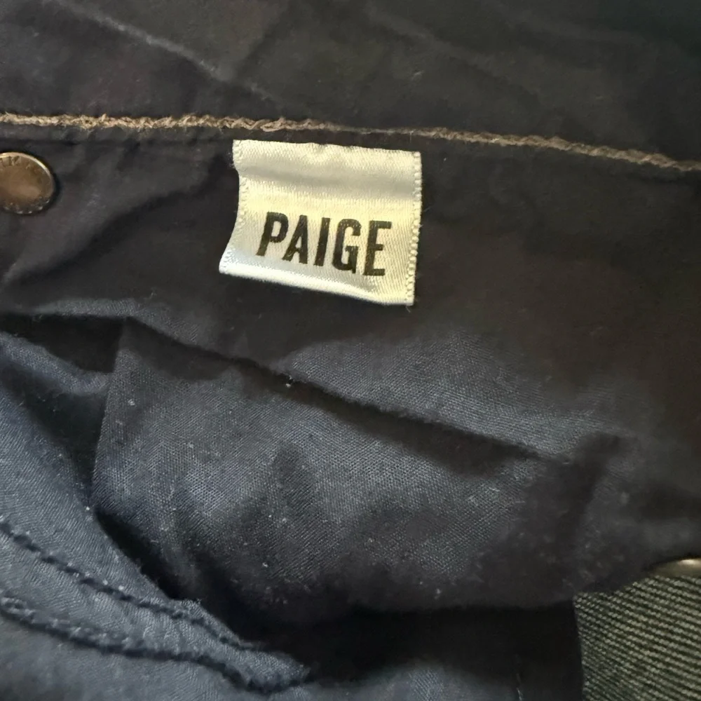 Paige Denim Skyline Ankle Peg Dixie Blue Jeans. Dark Wash. Size 28 - Picture 12 of 14